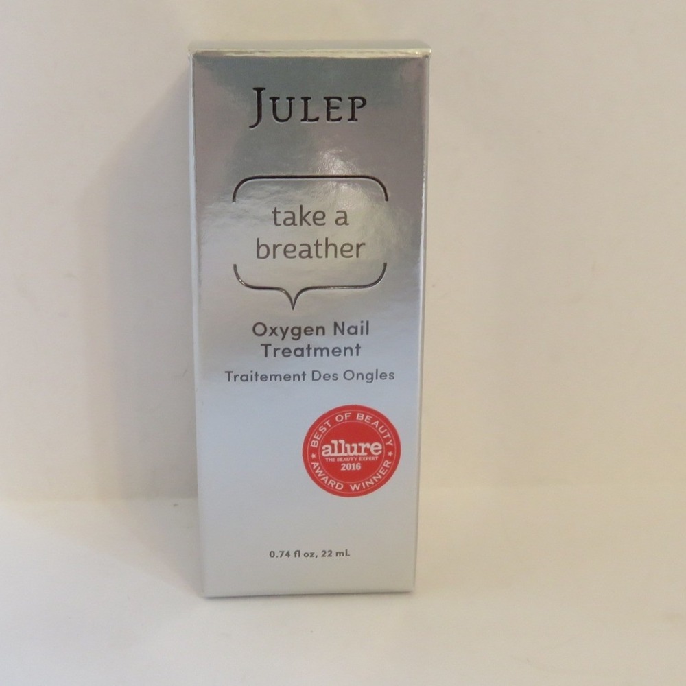 Julep Take a Breather Oxygen Nail Treatment Sheer Pink 0.74oz 22mL New in Box